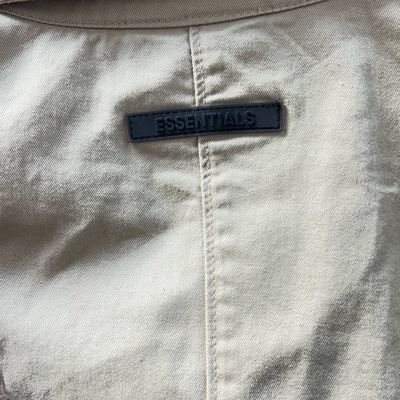 FEAR OF GOD ESSENTIALS Work Jacket in Khaki - Picture 3 of 3